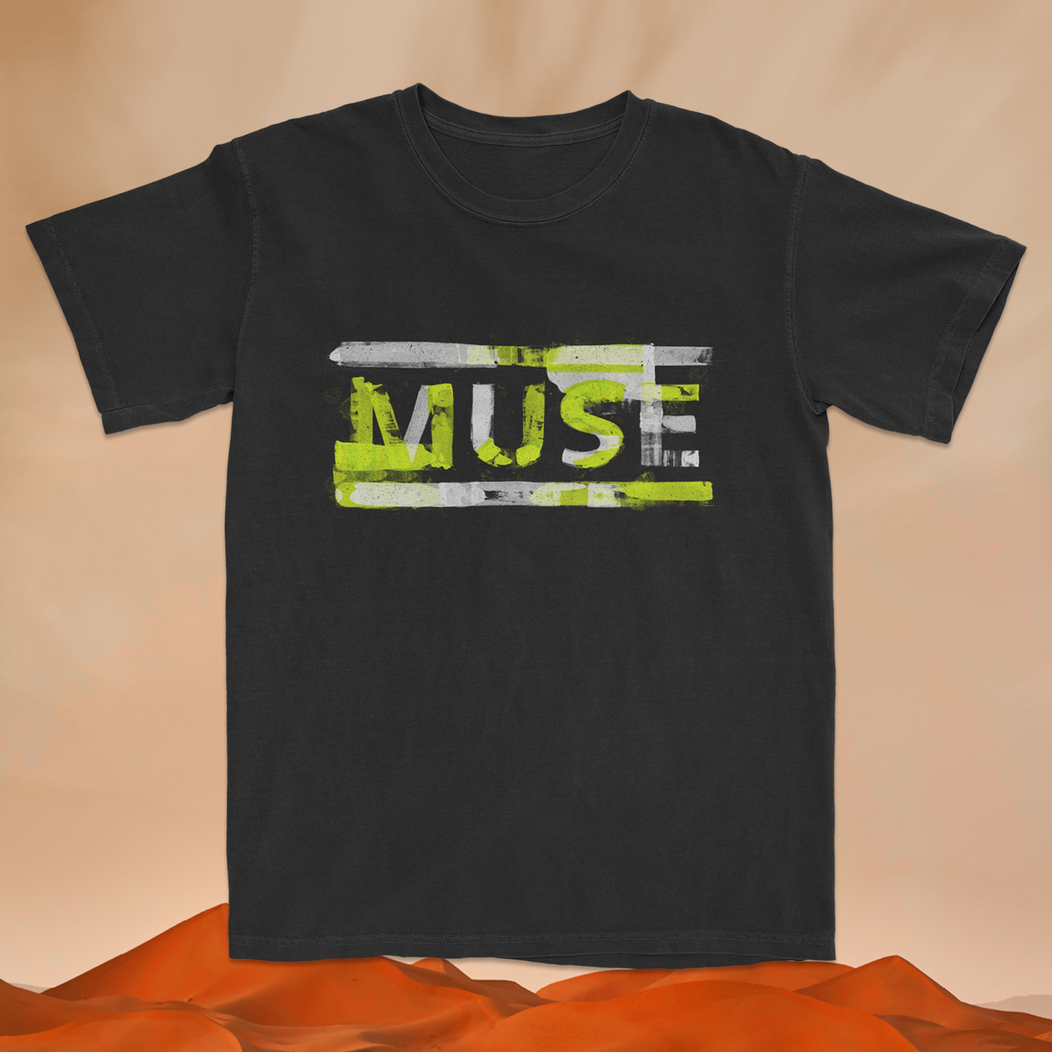 Muse Wotp Logo Colourway T Shirt Black 2022 Muse Official Store